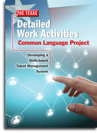 Detailed Work Activities Common Language Project publication